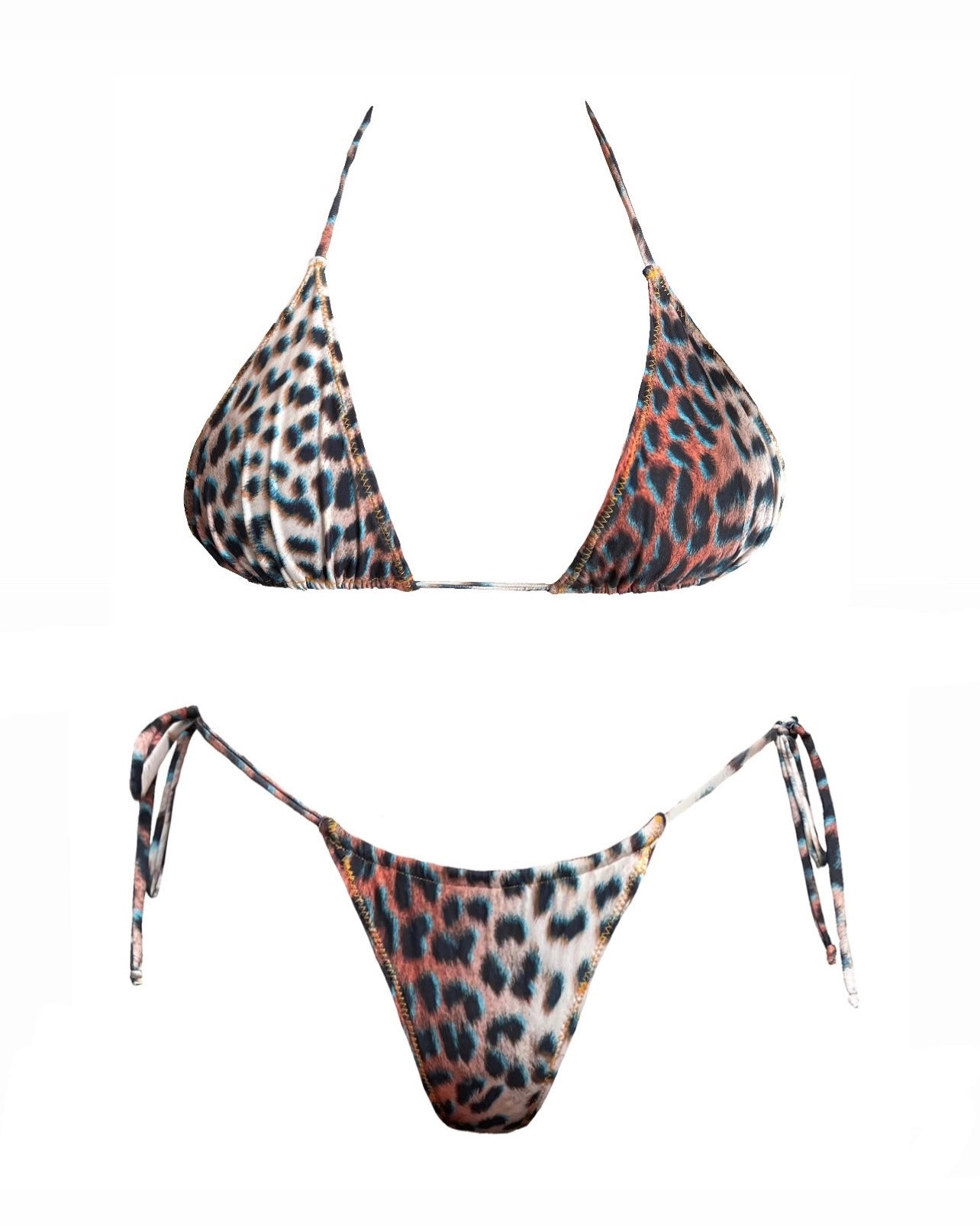 Classic Cheeky Bottom in Sunset Leopard